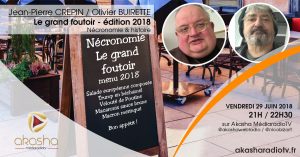 Olivier Buirette & Jean-Pierre Crepin | Le grand foutoir – édition 2018
