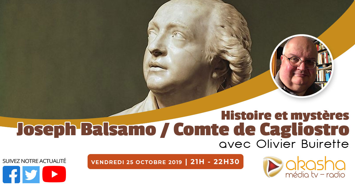 Le comte de Cagliostro – Joseph Balsamo | Olivier Buirette
