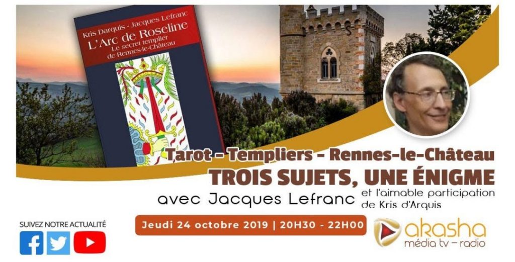 Tarot Templiers Rennes le Château Trois sujets, une énigme | Jacques Lefranc